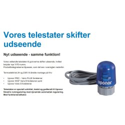 Uponor Vario renoveringstelestat/WGF NC FT 24V 1W IP54