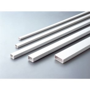  Kabelkanal 9 x 5mm hvid med tape 2405