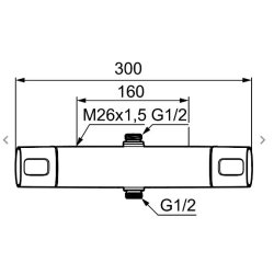 FMM Siljan multi termostat CC160
