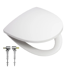 If Spira Art toiletsde med softclose og quick release. Hvid