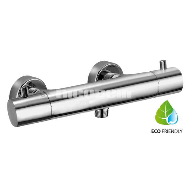 Light termostat-blandingsbatteri ECO 1/2" studs ned