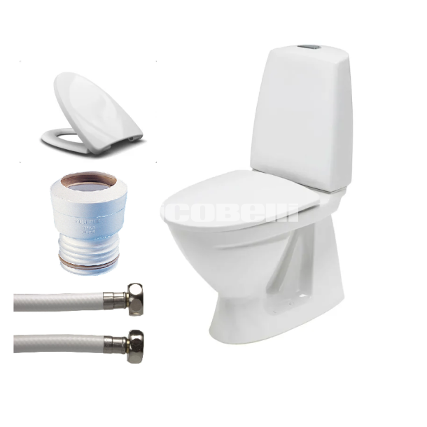 Toiletpakke IF sign med skjult s-ls, slange, sde og multikvik