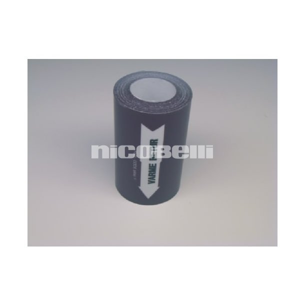 Varme - retur, rrmrkningstape 80 mm x 10 meter