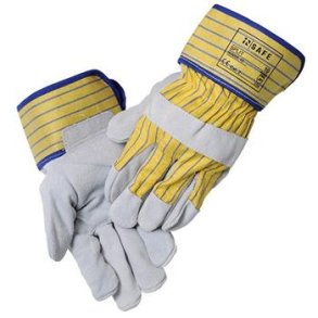 InSafe Split INS005 arbejdshandske hvid/gul str. 9