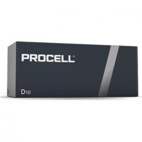 Procell Alkaline batteri, D LR20, 10 stk.
