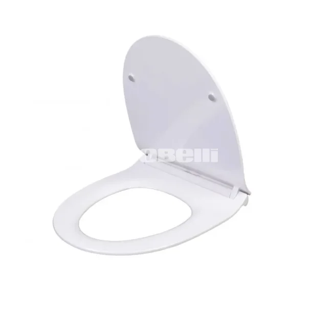 Casse Aqualux Skagen Ultraslim toiletsde, hvid