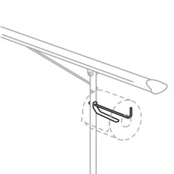 Pressalit Value Papirholder med fjeder