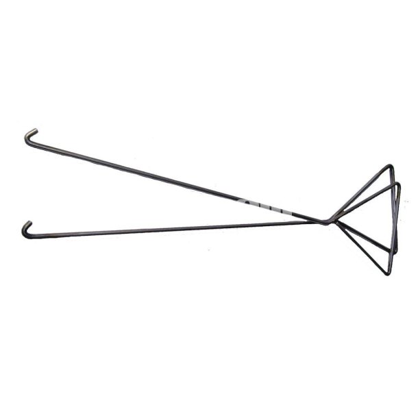 Dkselkroge 6mm st med 2 stk. til dksel