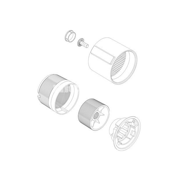 Damixa Titan messinggreb rep.st