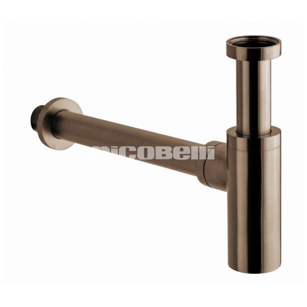 DESIGN PUNGVANDLS T/HNDVASK 1 1/4" - BRSTET SORTKROM