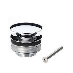 Oras push-up bundventil forkromet