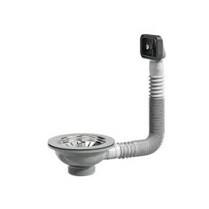 Aflbsst m/strainer m/lodret afgang