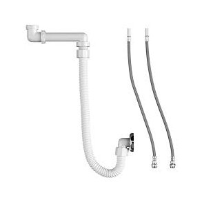 Pressalit Fleksibelt til-/afl�bssystem, 1200/1500 mm