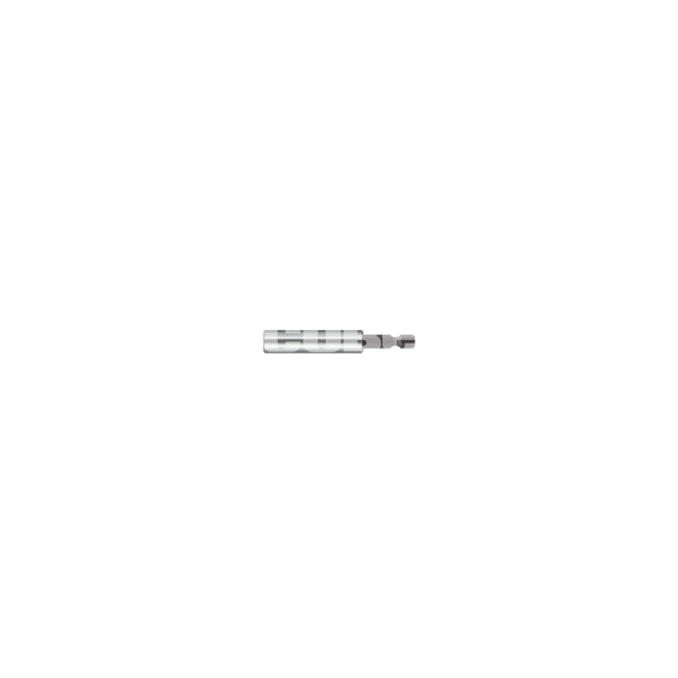  Wiha 1/4" bitholder med magnet og fjederring, 72 mm