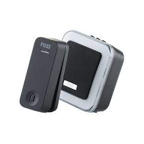 Trend trdls drklokke, Premium Bluu 1, til batteri, sort