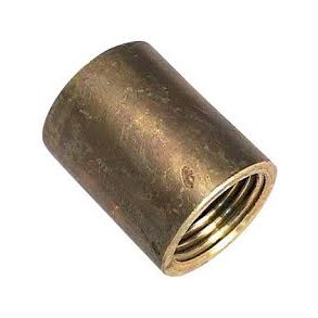 Messing samlemuffe 1/2