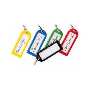 Ngleskilte, assorterede farver, 