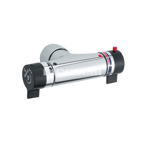 Damixa komplet renoveringstermostat krom - til gl. model