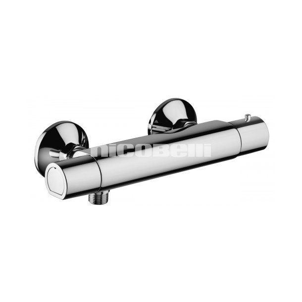 Equo Star termostatbatteri med 1/2" afgang ned