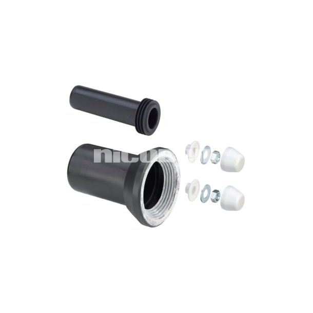 Tilslutningsst DN 90 kort (Ferule)