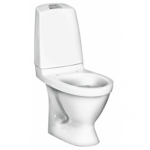 Gustavberg Nautic Toilet 1510L M/ �ben skyllerand P-l�s