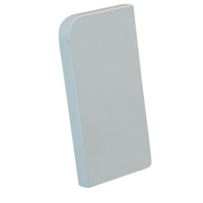 Gabotherm endestykke hvid h�jre