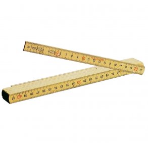 Tommestok, glasfiber, 12 led