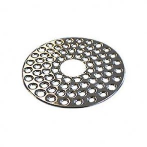 Rund rist med hul i midten til aflb, flere varianter