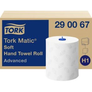 Tork Hndklderulle Advanced, Soft H1-matic, 6 ruller