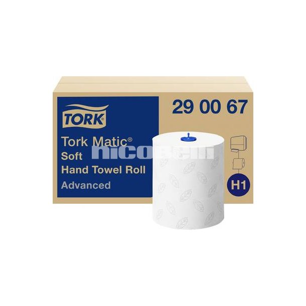 Tork Hndklderulle Advanced, Soft H1-matic, 6 ruller