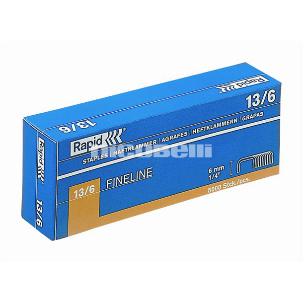 Rapid klammer 13/10mm - 5000stk