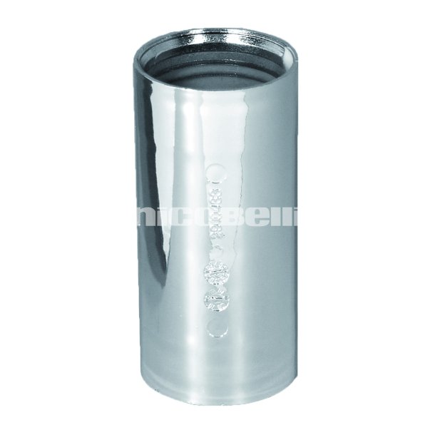 Lige overgangsstykke, krom ABS 32mm muffe/muffe