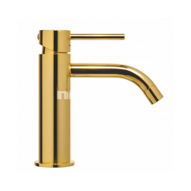 Light hndvaskarmatur uden lft op Poleret Messing