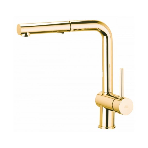 Paffoni light kkkenarmatur med udtrk Poleret Messing