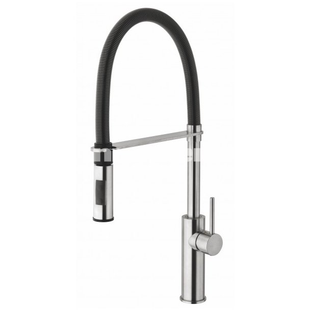 PAFFONI LIGHT KKKENARMATUR MED SORT FJEDER-SLANGE STL LOOK