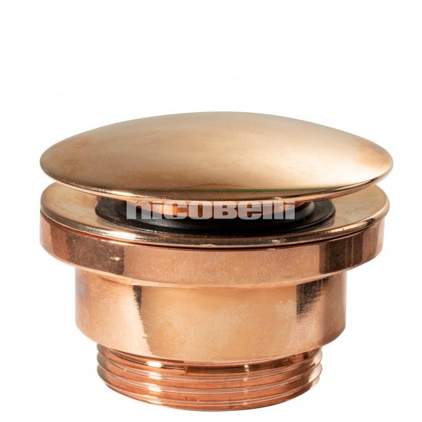 Pop op bundventil kort model Kobber