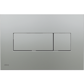  Alca plast trykknap mat krom