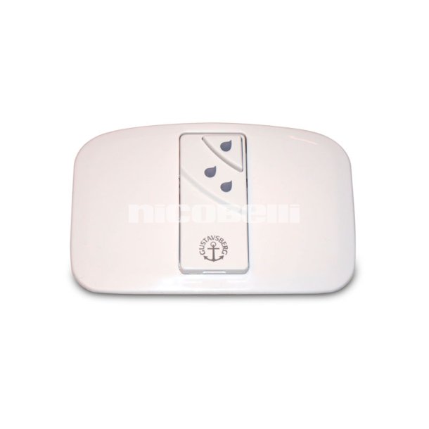 GB NordicDuo lg, hvid m/knap