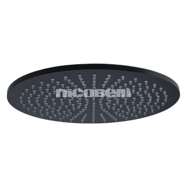 Bruserhoved 1/2" � 225mm MAT SORT