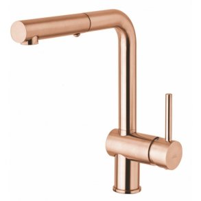 Paffoni light kkkenarmatur med udtrk Kobber