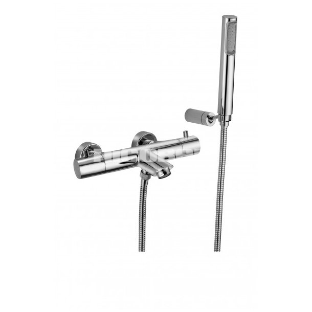 Light termostat m/ tud inkl bruserst Krom