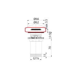 Clic-Clac o-ring/pakning
