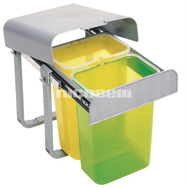 Intra Juvel Aladin2 affaldsbeholder 2 x 8 liter