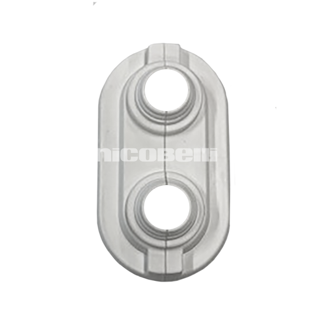 Eurorad dobbelt rosette 40 mm