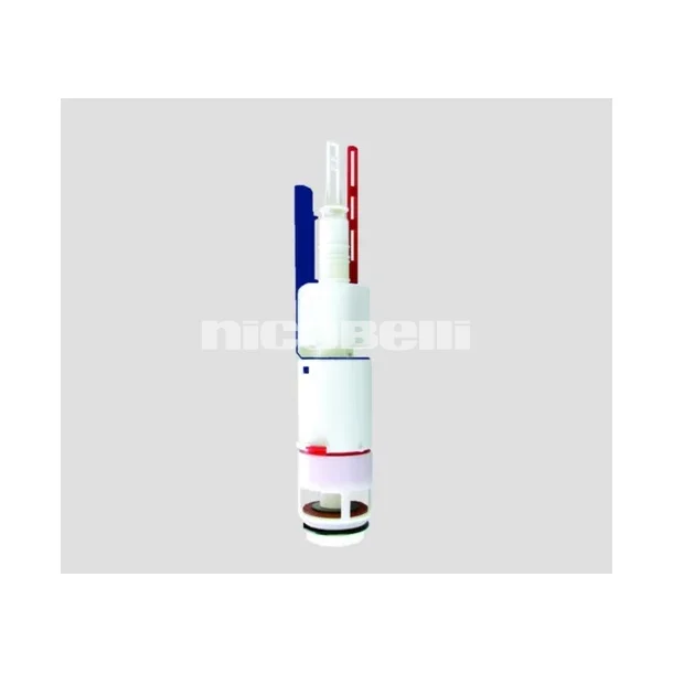 Sanit udl�bsventil / skyllegarniture inkl. st�tte