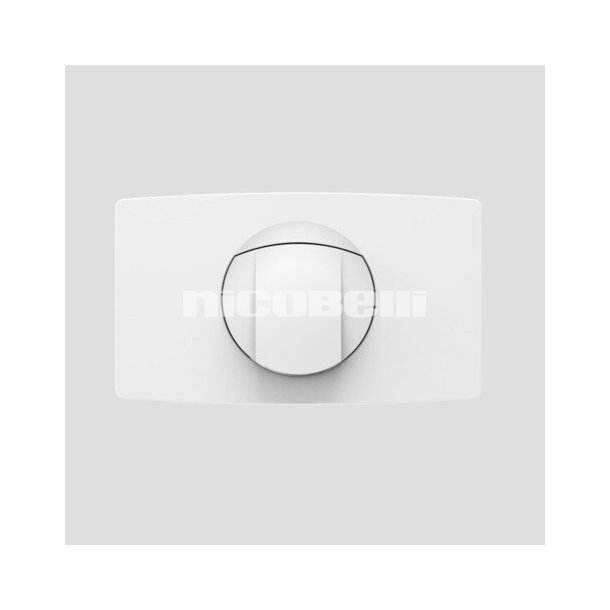 Sanit trykplade hvid L start/stop