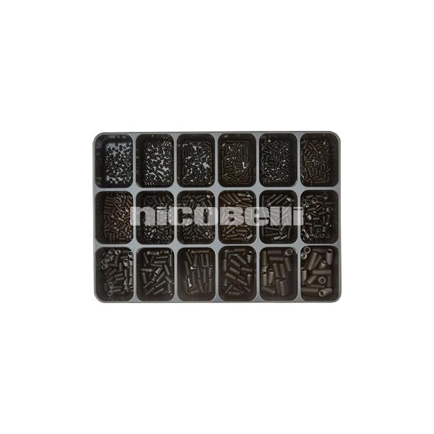 Sortimentskasse Pinolskruer 1300 dele