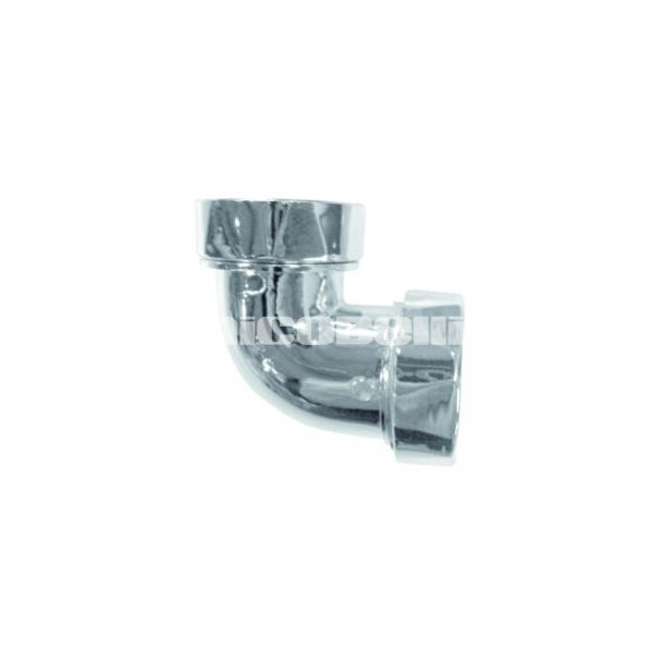 Overgangskobling Vinkel fra Bundventil i krom